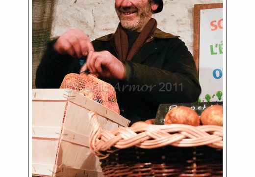 Le vendeur de pommes