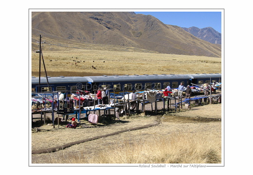 Marché sur l'Altiplano (Pérou)