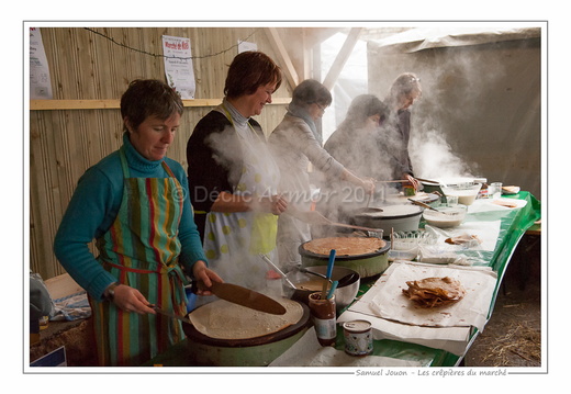 Les crêpières du marché