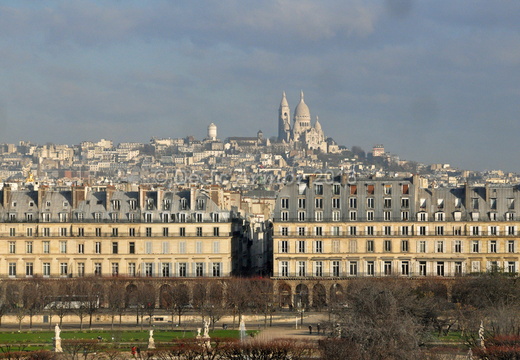 Montmartre depuis Orsay