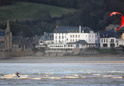 Kite surf à Saint-Michel