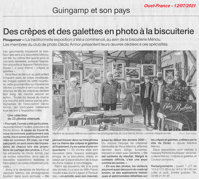 Ouest-France - Plougonver - 12/07/2021